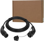 LogiLink Harting Καλώδιο Φόρτισης Τριφασικό 10m Type 2 - Type 2 EVC0103