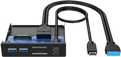 Graugear G-MP01CR USB-HUB+Card Reader Multi / Type-C