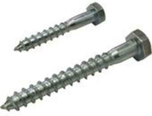 Coach Screw Hexagon Galvanized with Diameter M8 and Length 180mm 100pcs