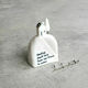 Synchronia Decorative Home made of Ceramic Material 4.5x2.4x6.2cm 1pcs