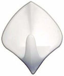 Wenko Diamant 4437012100 mit Aufkleber Kunststoff Weiß 2Stück