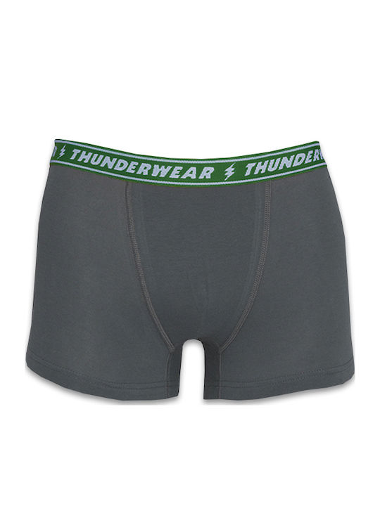 Nina Club Thunderwear Παιδικό Μποξεράκι Γκρι
