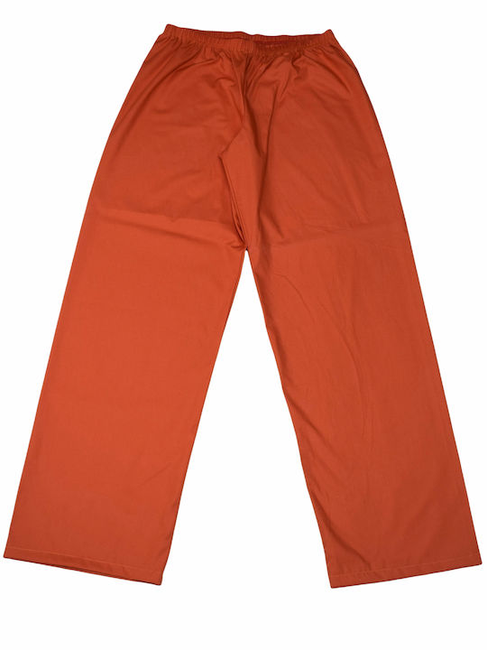 Apple Boxer Winter Damen Pyjama-Hose Orange