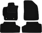 Carpet floor mats Standard black for Toyota Auris (I) 4pcs - 16367 - 001-16367