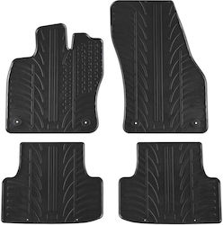 Gledring Set Front and Back 4pcs for Seat Ateca Black