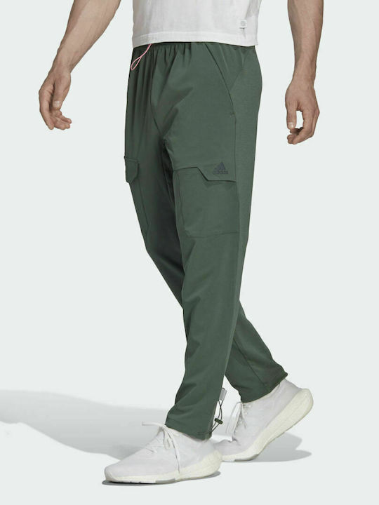 Adidas X-City Ανδρικό Παντελόνι Cargo σε Slim Εφαρμογή Green Oxide