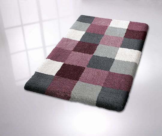 Kleine Wolke Non-Slip Bath Mat Caro 5426407225 Bordeaux 70x120cm