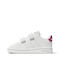 Adidas Παιδικά Sneakers Advantage Cf I με Σκρατς Cloud White / Real Pink / Core Black
