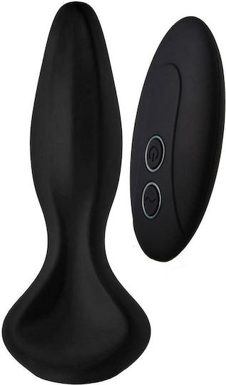 Dream Toys Dark Desires Alexandra Anal Plug with Wireless Functionality and Vibration Black 20cm