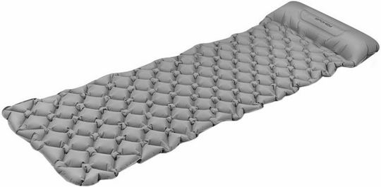 Spokey Single Camping Sleeping Mat 190x60cm Thickness 6cm in Gray color