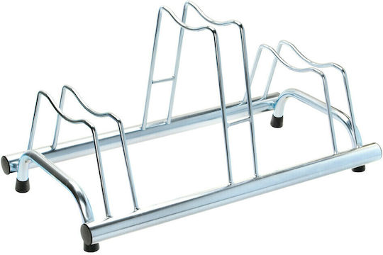 Lampa 3slot Bike Stand Bicycle Parking Bar for 3 Bicycles with Disc Brakes for 6cm Tires