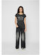 Love Femeie Tricou Cărbune de lemn