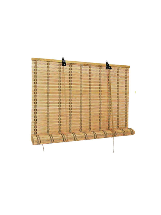 Grasher Shade Blind Bamboo in Brown Color L120xH180cm Grasher Shade Blind Bamboo in Brown Color L120xH180cm