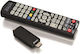 WIWA H.265 DVB-T/T2 Ψηφιακός Δέκτης Mpeg-4 HD (720p) με Λειτουργία PVR (Εγγραφή σε USB) Σύνδεση HDMI