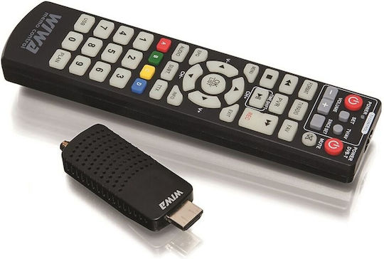 WIWA H.265 DVB-T/T2 Ψηφιακός Δέκτης Mpeg-4 HD (720p) με Λειτουργία PVR (Εγγραφή σε USB) Σύνδεση HDMI