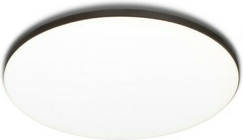 Rendl Light Studio BJORK R 16 Πλαφονιέρα Οροφής 16εκ. Μαύρη με Ενσωματωμένο LED