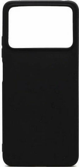 iNOS Soft Back Cover Silicone Black (Poco X4 Pro 5G)