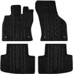 Gledring Set Front and Back 4pcs for Skoda Octavia 2019 Black Gledring Set Front and Back 4pcs for Skoda Octavia 2019 Black