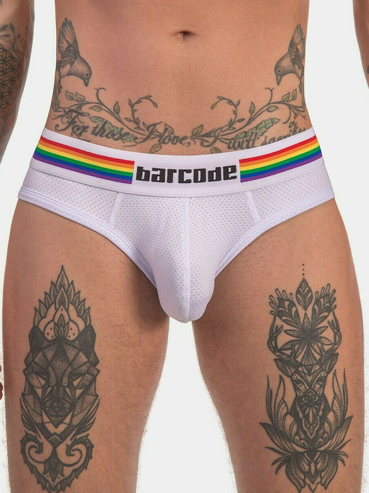 Coduri de bare Berlin - Pride Bottom - Alb