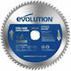Evolution Δίσκος Κοπής Μετάλλου με 50 Δόντια 210mm