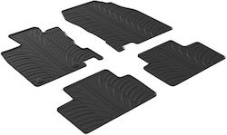 Gledring Set Față și Spate 4 Bucăți Pentru Renault Kadjar 2015+ Negru Gledring Set Față și Spate 4 Bucăți Pentru Renault Kadjar 2015+ Negru