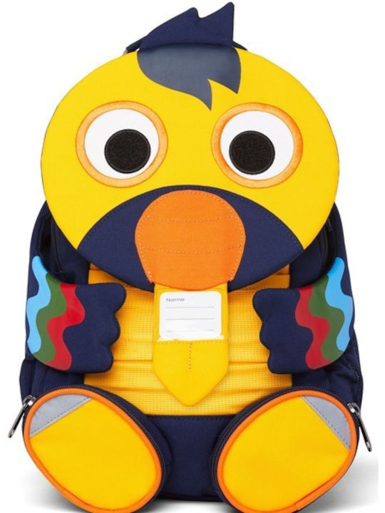 Affenzahn Big Friend Toucan School Bag Backpack Elementary, Elementary Multicolored