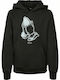 Fleece Kinder-Sweatshirt mit Kapuze und Taschen Schwarz