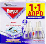 Baygon Lavender Refill Liquid Bottle for Mosquitoes 54ml 2pcs