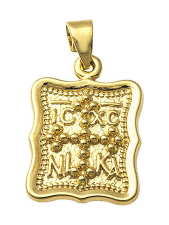 Kosmima Shop Pendant Kids Talisman Constantine from Gold 14K