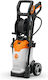 Stihl RE 100 Plus Control Mașină De Spălat Cu Presiune 2100W Cu Presiune 150bar Și Pompă Metalică