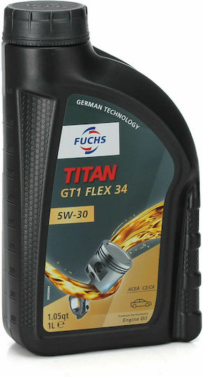 Fuchs Titan GT1 Flex 34 Car Oil 5W-30 1lt