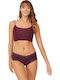 Femeie Boxer cu Dantelă Violet