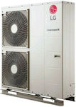 LG Therma V R32 Monobloc S HM121MR.U34 Αντλία Θερμότητας 12kW Μονοφασική 80°C Monoblock
