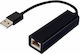 Piranha LAN Adapter 1201135 LAN Adapter for Switch Black