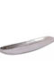 InTheBox Ricus Διακοσμητικό Μπωλ Αλουμινίου Ασημί 44x13x4cm 4τμχ