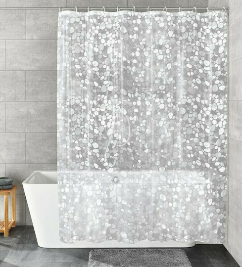 Kleine Wolke Cristallo Shower Curtain 180x200cm Transparent
