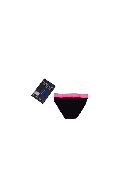 Apple Boxer Men's Slip Black / Pink