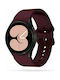 Tech-Protect IconBand Λουράκι Σιλικόνης Μπορντό (Galaxy Watch 4 / 5 / 5 Pro / 6 / 7 / FE)