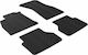 Gledring Set of Front and Rear Mats 4pcs for Audi A6 / A7 Black