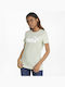 Puma Essentials Logo Heather Women's Athletic T-shirt Gray
