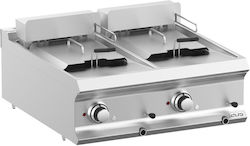 MBM Ηλεκτρική Φριτέζα Διπλή 18kW Χωρητικότητας 2x12lt 70x73x25cm FRBE77T MBM Ηλεκτρική Φριτέζα Διπλή 18kW Χωρητικότητας 2x12lt 70x73x25cm FRBE77T