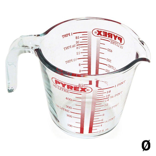 Pyrex Γυάλινος Δοσομετρητής Κουζίνας Classic Vidrio 1000ml