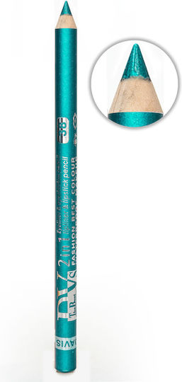 Davis 2 In 1 Eyeliner & Lipliner Pencil Μολύβι Χειλιών
