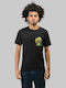 Tropical vibes t-shirt - BLACK