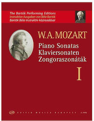 Editio Musica Budapest Mozart - Sonates N.1 Παρτιτούρα για Πιάνο