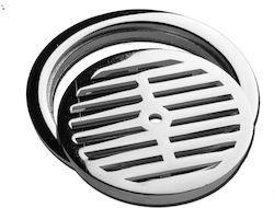 Select Grille Chromé Round Grille Φ80