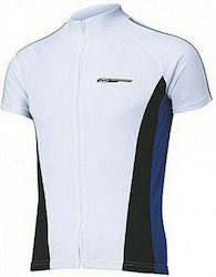 BBB Comoft Fit BBW-117 Men's Short Sleeve Cycling Jersey Road Bike White