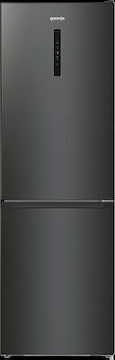 Gorenje NRK619EABXL4 Ψυγειοκαταψύκτης 300lt NoFrost Υ185xΠ60xΒ59.2εκ. Inox