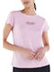Freddy Γυναικείο T-shirt Ροζ με Στάμπα