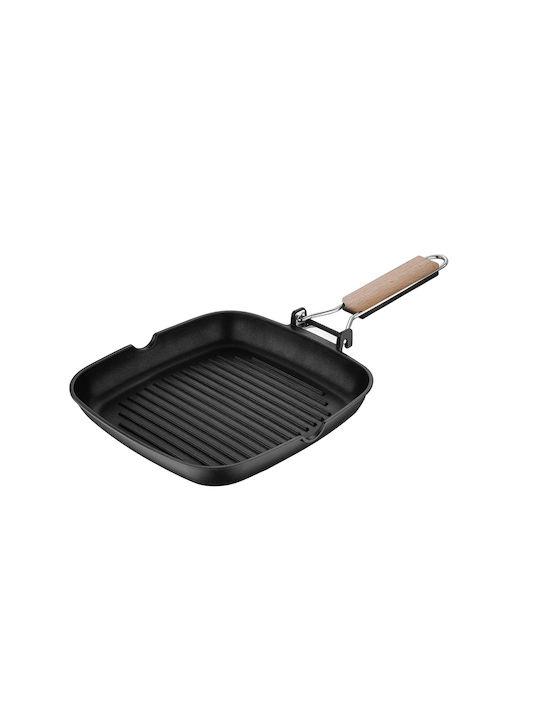 Bergner Grill made of Cast Aluminum with Non-Stick Coating 24cm